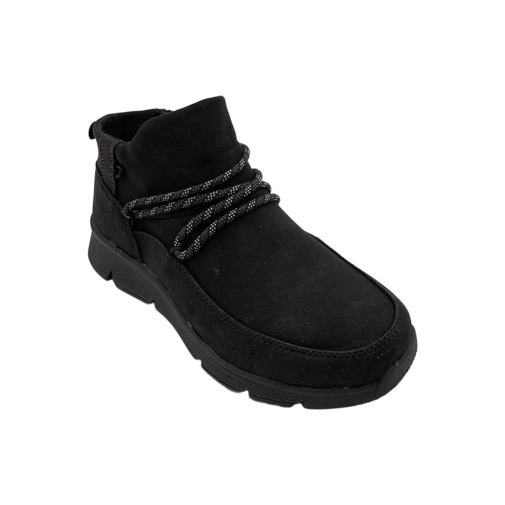 Ryka Women's Charisma Water-Resistant Lace-Up Ankle Boots Black - Wide